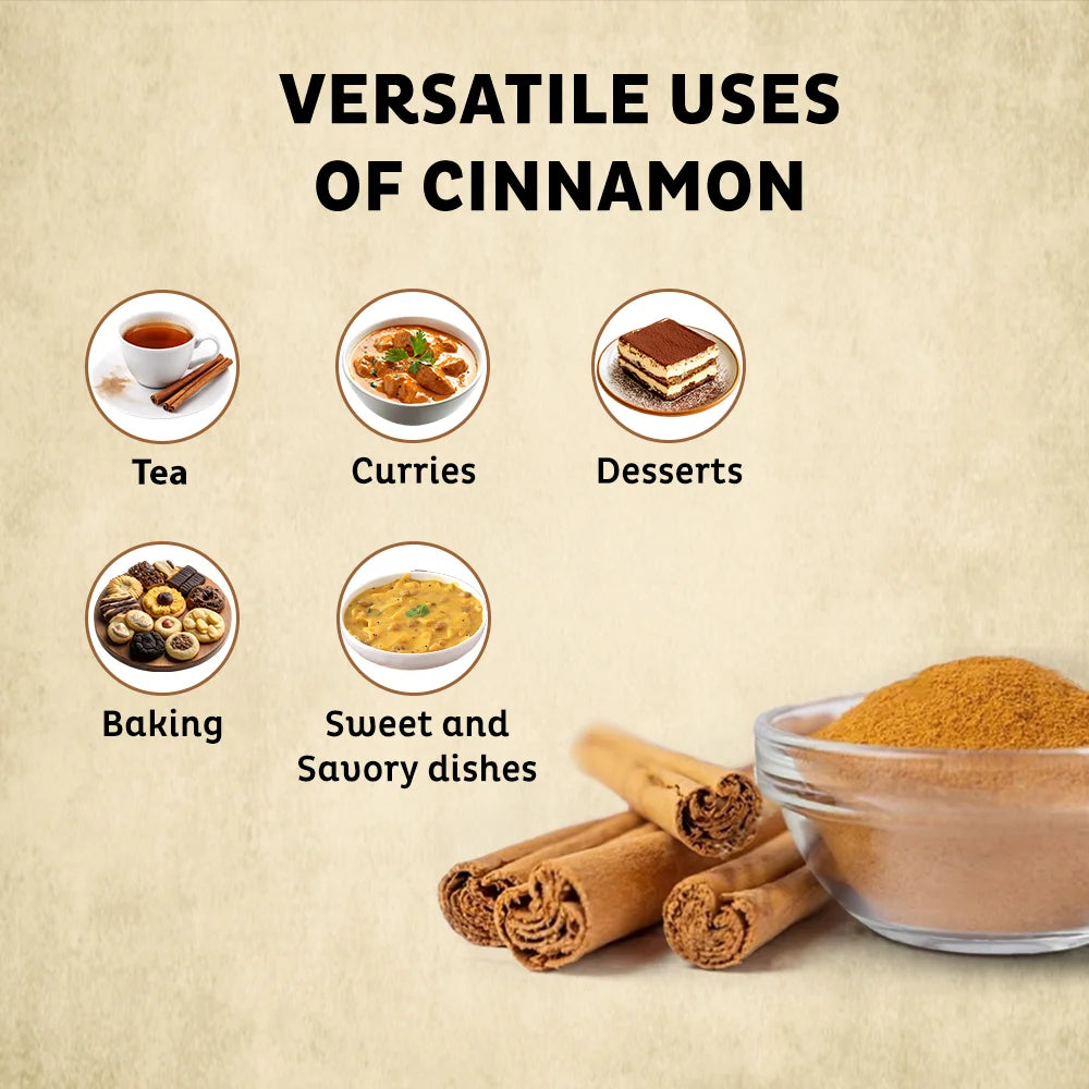 Orika's True Cinnamon (That's Not Cassia) 40 Gm - Orika Spices India